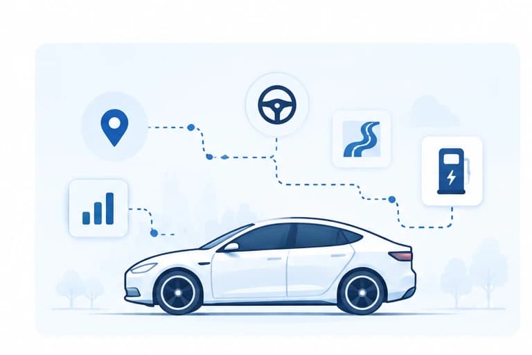 Driver behavior insights and telemetry tracking visualization