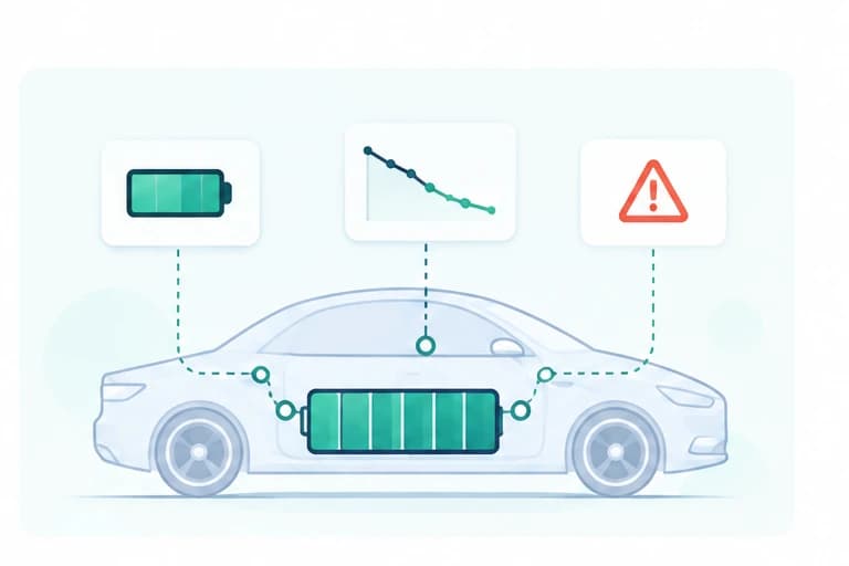 Predictive battery health and remaining useful life analysis