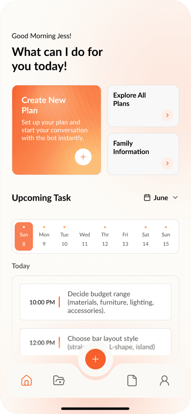Stewart mobile app phone mockup