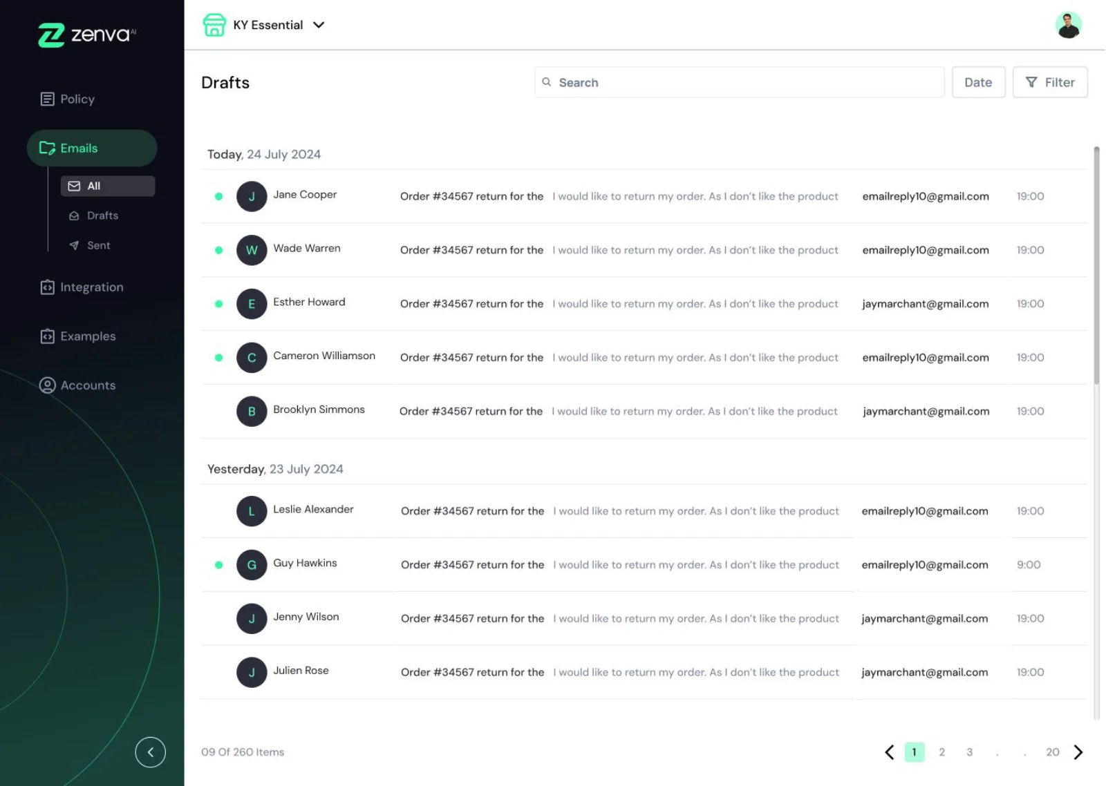 Zenva — AI Customer Service Agent
